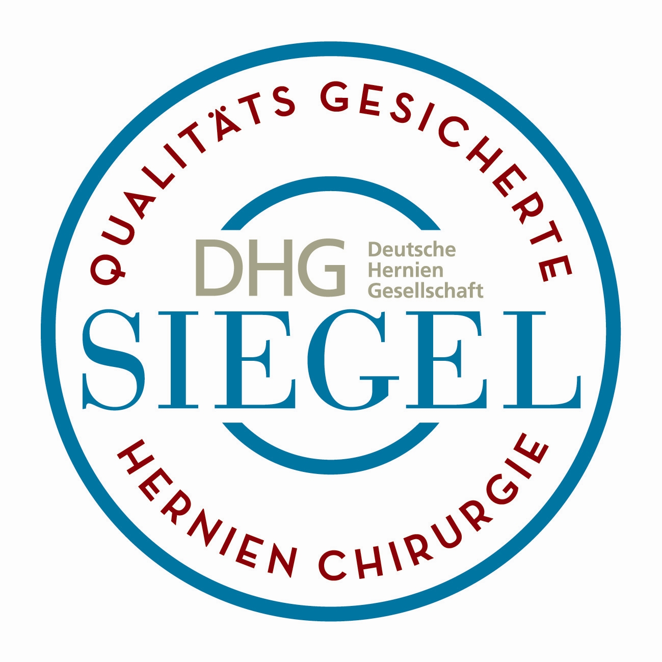 Siegel Qualitätsgesicherte Hernienchirurgie