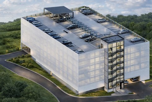 Visualisierung Parkhaus