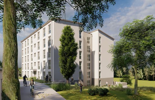Visualisierung Personalwohnheim