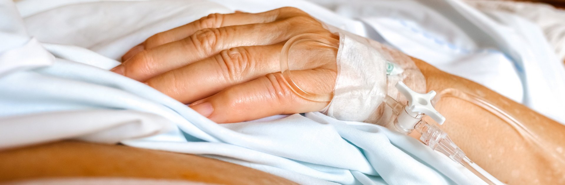 Infusion an der Hand