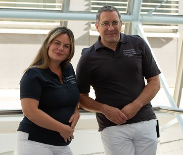 Mirjam Upadhyay und Prof. Dr. med. Florian Ebner